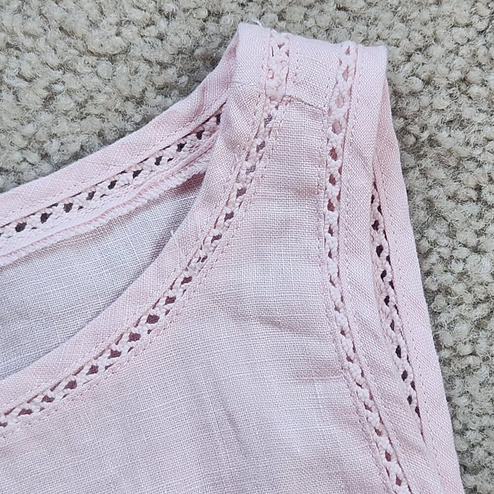NWT Linen Dress Pink J. Jill - Picture 4 of 5